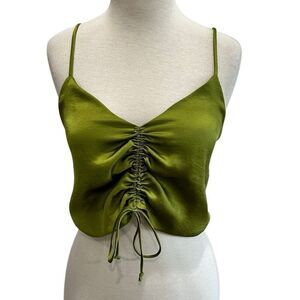 Aritzia Wilfred Verso Ruched Camisole